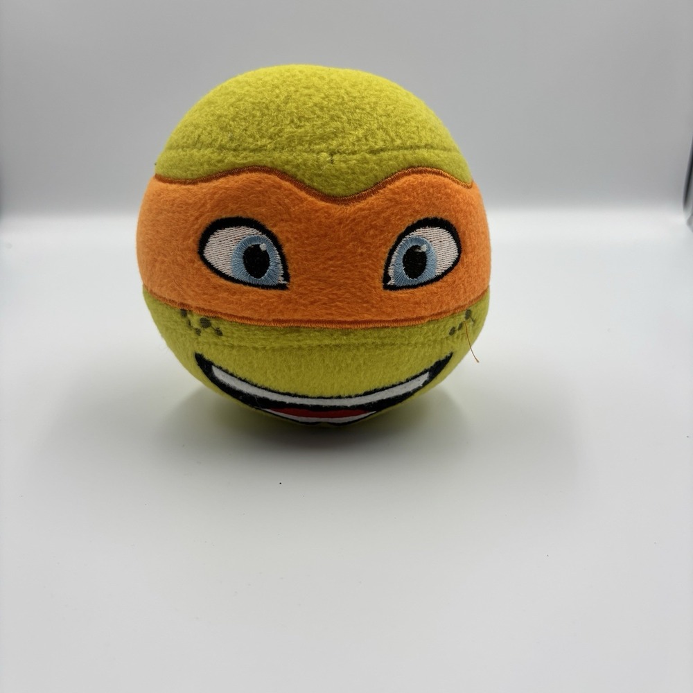 TMNT Michelangelo Plush Ball Nickelodeon 2014 Ninja Turtles‎ Soft Toy